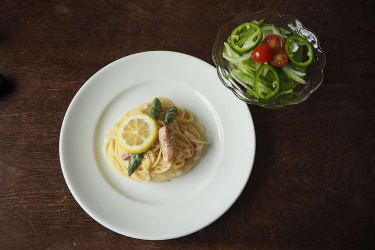 レモンクリームパスタ 村上春樹 レシピ 作り方 By アムール食堂 クックパッド 簡単おいしいみんなのレシピが352万品