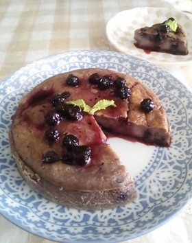 ブルーベリーヨーグルトチーズケーキ♪HM