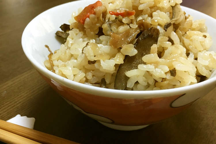 簡単失敗なし きのこの新 炊き込みご飯 レシピ 作り方 By ガチャマユ クックパッド 簡単おいしいみんなのレシピが377万品