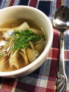5分!包丁要らず!舞茸スープ