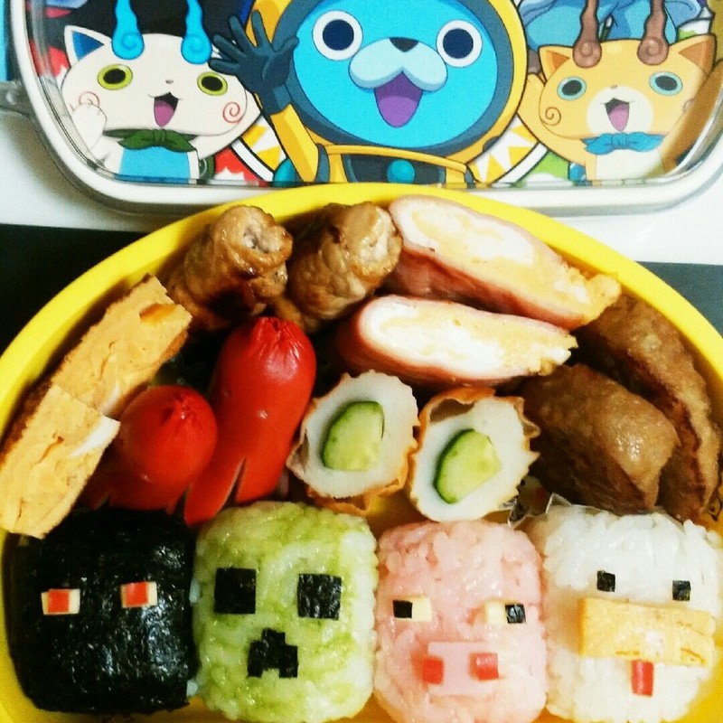 みんなが作ってる キャラ弁 男 マインクラフトのレシピ クックパッド 簡単おいしいみんなのレシピが353万品