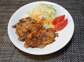 豚ロースの生姜焼き