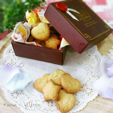 ビニール袋で簡単♥バニラミルククッキーの写真