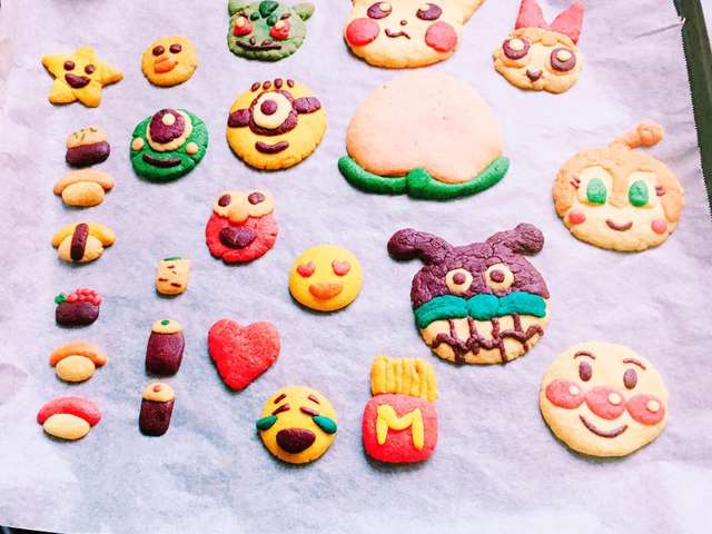 キャラクタークッキー レシピ 作り方 By Jurinjurin クックパッド