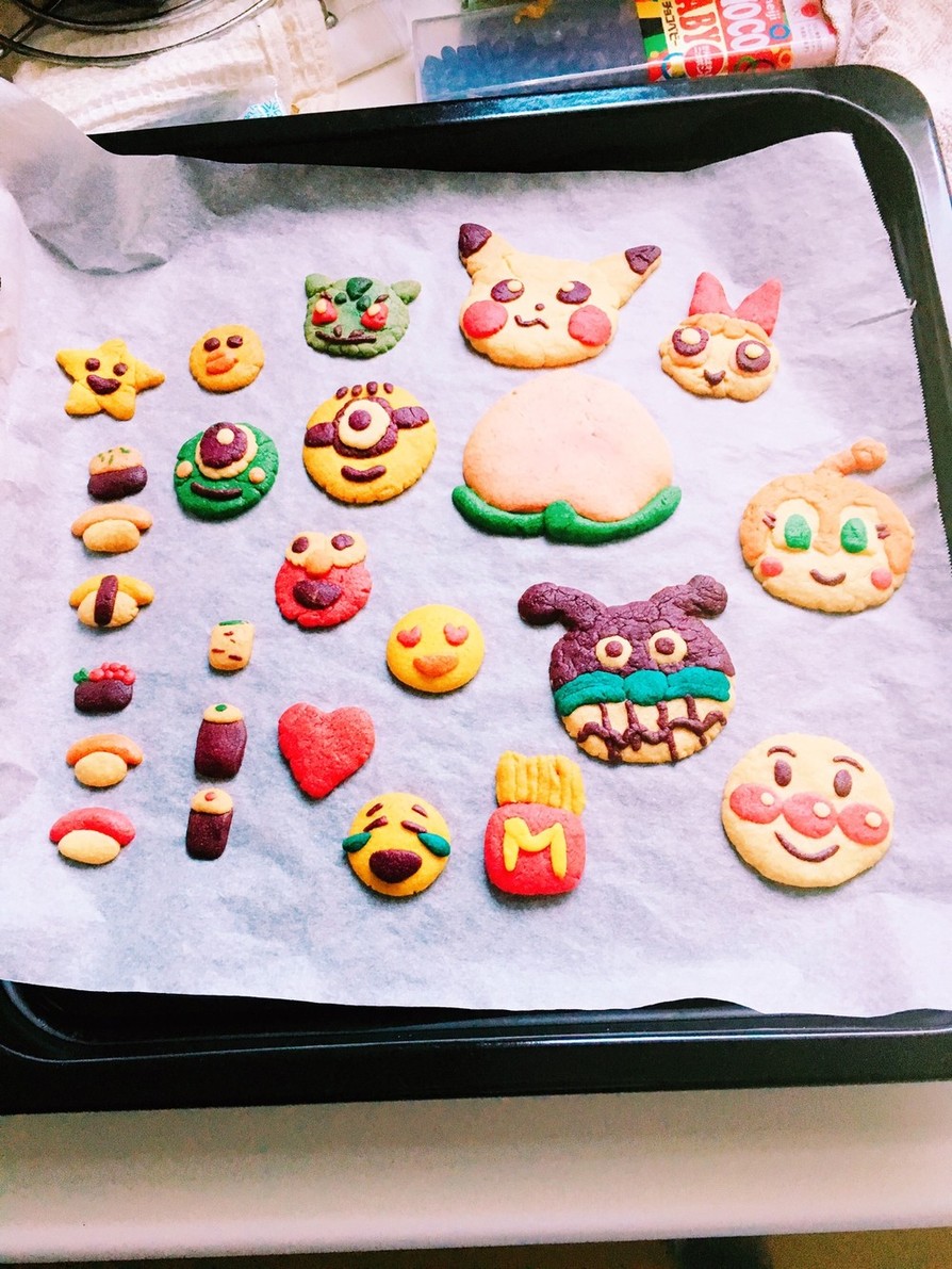 キャラクタークッキー  の画像