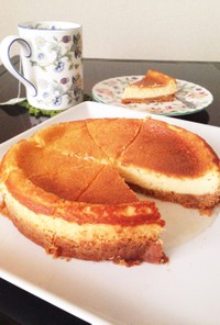 【ヘルシオ】濃厚ベイクドチーズケーキ