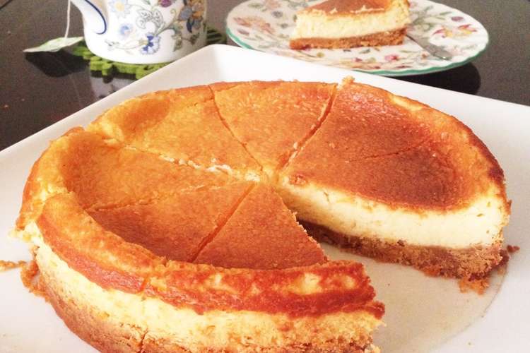 ヘルシオ 濃厚ベイクドチーズケーキ レシピ 作り方 By ハルのヘルシオレシピ クックパッド