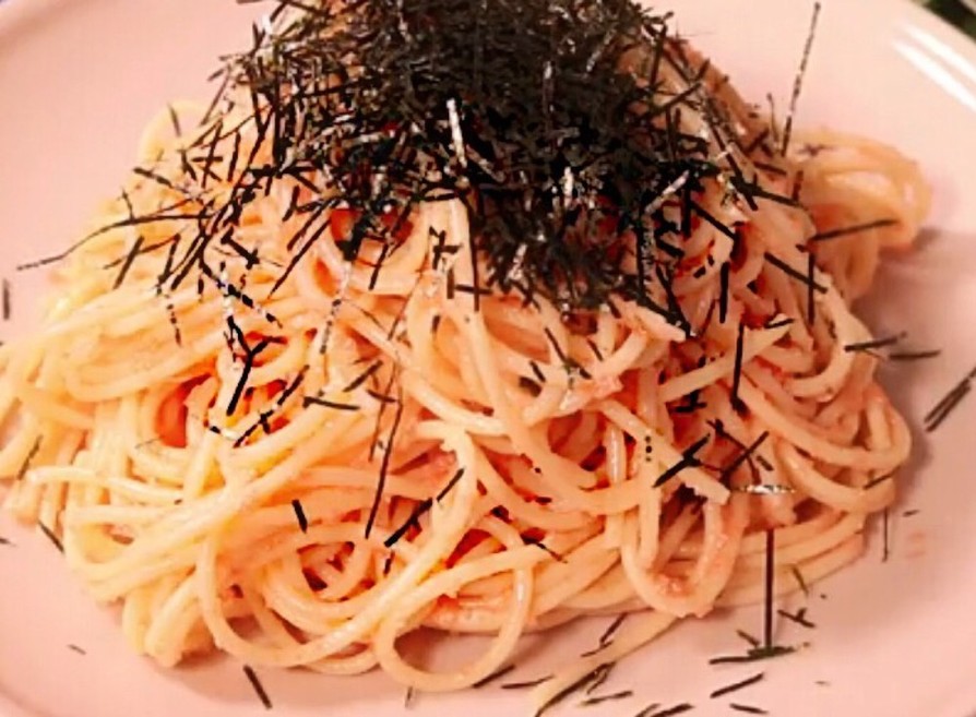 簡単にお店の味たらこスパゲティ☆の画像