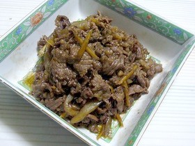 安い牛肉で柔らかいしぐれ煮^^