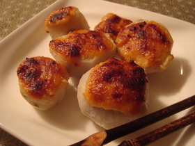 里芋の味噌チーズ焼き☆