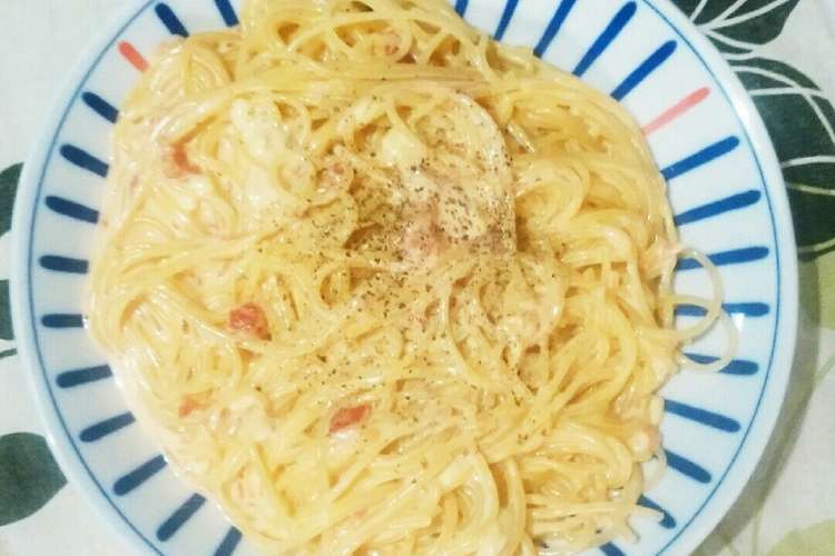 かんたん お店のチーズソースパスタ レシピ 作り方 By ズボラー26 クックパッド 簡単おいしいみんなのレシピが356万品