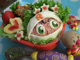 ロールパンナ キャラ弁