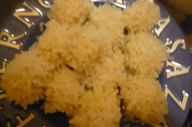 簡単もち米団子