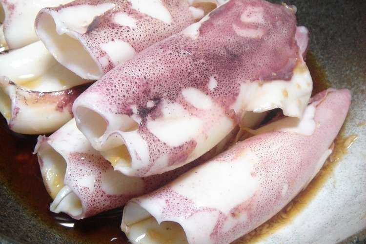 生姜酢醤油で頂く ヤリイカのボイル レシピ 作り方 By まるっまる クックパッド 簡単おいしいみんなのレシピが353万品