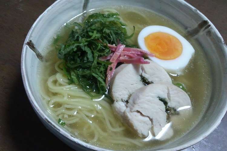 梅しそ塩ラーメン レシピ 作り方 By ミラクルポニョ クックパッド 簡単おいしいみんなのレシピが358万品