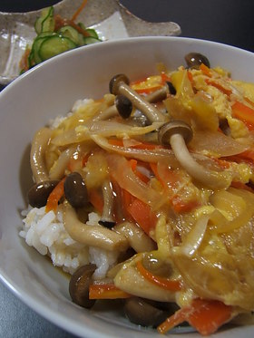 ツナ玉丼
