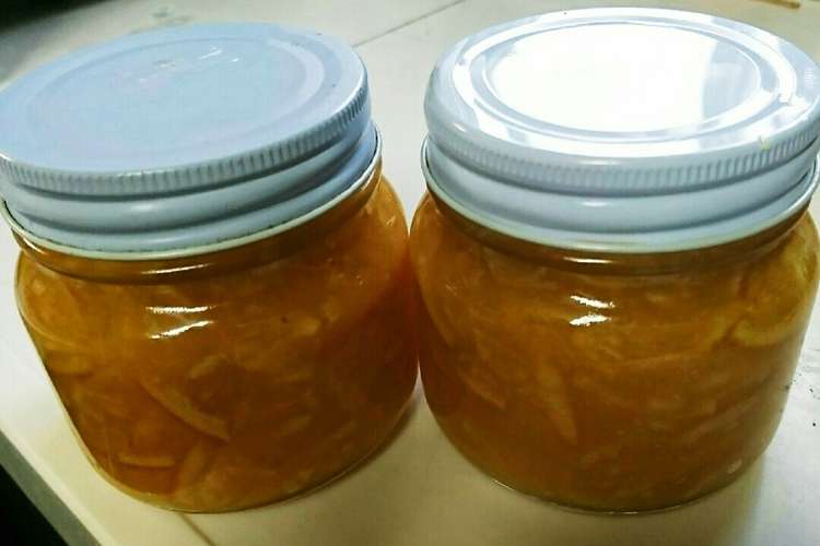 ネーブルオレンジのジャム レシピ 作り方 By みいあさん クックパッド