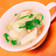 エリンギと水菜の水餃子スープ