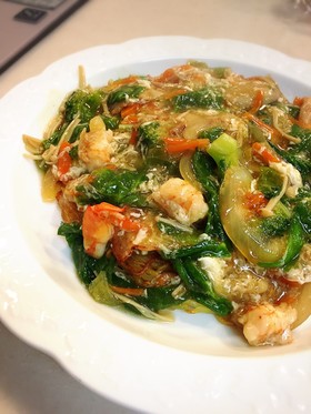 あるもの野菜で簡単あんかけ焼きそば