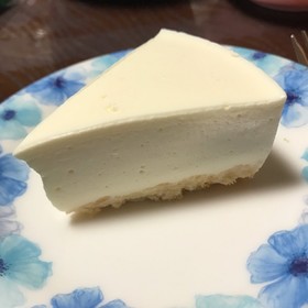 簡単♡お店に負けない濃厚レアチーズケーキ