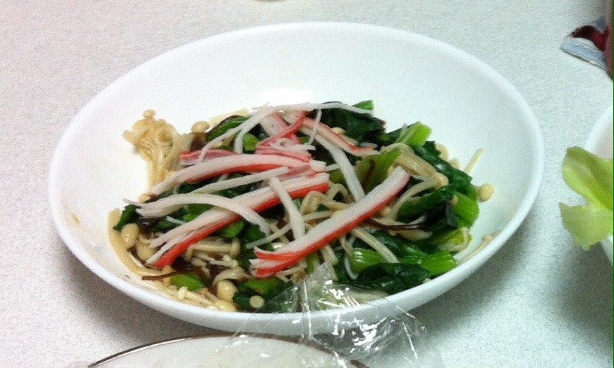 生姜シジミ昆布のサラダの画像
