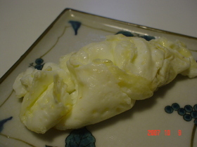 卵白だけで簡単オムレツ♪