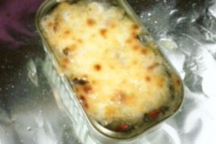 缶ごと オイルサーディンのチーズ焼き レシピ 作り方 By 柴犬しーば クックパッド 簡単おいしいみんなのレシピが360万品