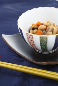 日本のやさしい味「五目煮豆」