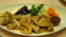 ほんのりゴマ風味のやわらかしょうが焼き♪