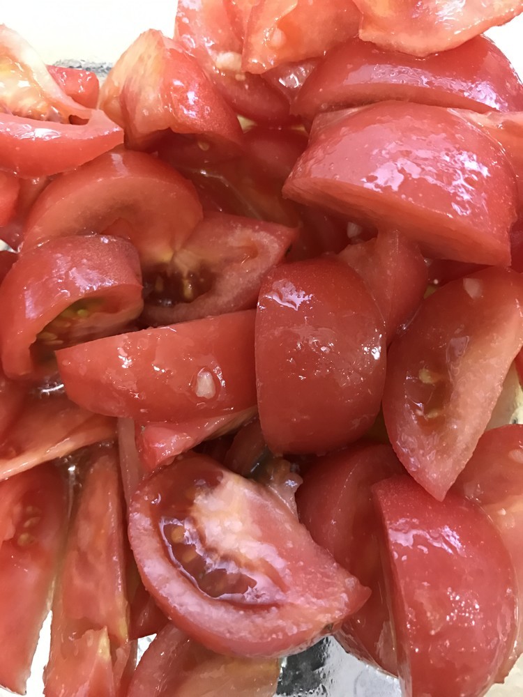 トマトの中華風サラダの画像