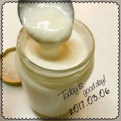 乳成分なし 手作り自家製 豆乳ヨーグルトの写真