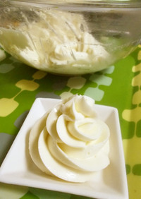 卵白で作るバタークリーム♡