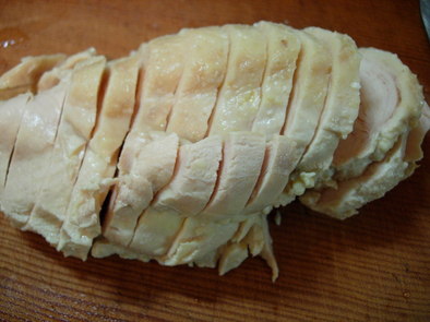 鶏胸肉の冷製の写真