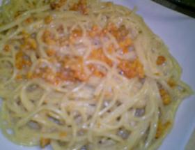 雲丹クリームパスタ