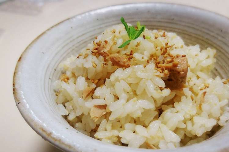 昆布茶で味付け簡単 ツナ缶の炊き込みご飯 レシピ 作り方 By タワまん クックパッド