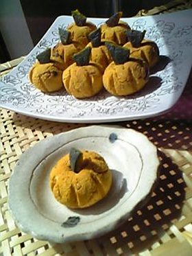 ヘルシーおやつ★かぼちゃ&おからの団子風