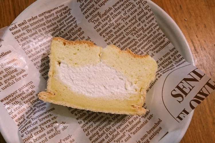 クリームinシフォンケーキ レシピ 作り方 By あさくーまん クックパッド 簡単おいしいみんなのレシピが349万品