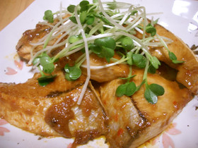 ✿ブリのピリ辛ゴマ風味✿