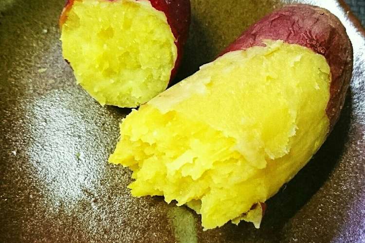 んま 炊飯器でやきいも ふかしいも レシピ 作り方 By おうちういる クックパッド 簡単おいしいみんなのレシピが349万品