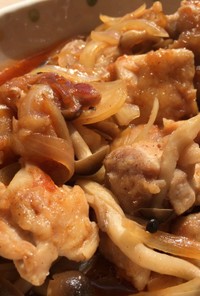 簡単 鶏モモ肉のケチャップ炒め（15分）