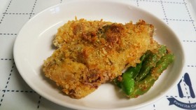 減塩料理PartⅠ~鯵の梅肉はさみ揚げ