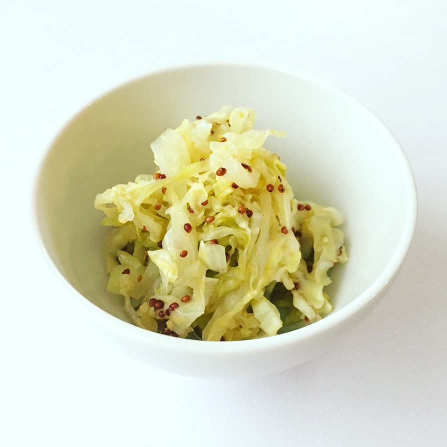 ピーナッツザワークラウトのコールスローのレシピ