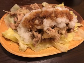 せせりのおろしポン酢