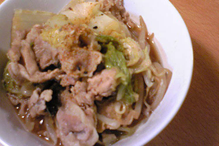 ビールに合う 豚肉と白菜のこってり味噌鍋 レシピ 作り方 By Emma0917 クックパッド