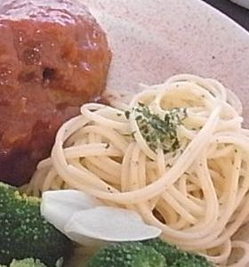 副菜にあっさりパスタ