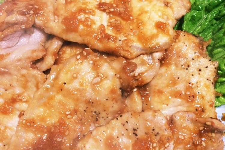 晩ご飯は豚肉 甘辛オニオンソースで レシピ 作り方 By Candy Mam クックパッド 簡単おいしいみんなのレシピが350万品