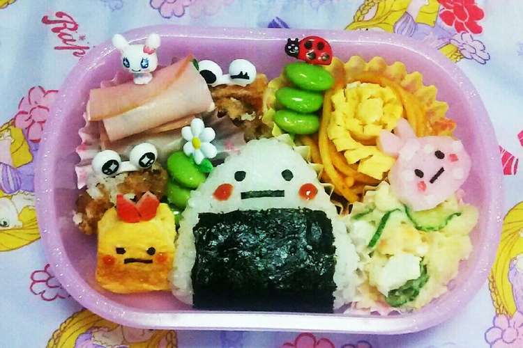 すみっコぐらしキャラ弁 ー ノ レシピ 作り方 By おかぁしゃん クックパッド 簡単おいしいみんなのレシピが350万品