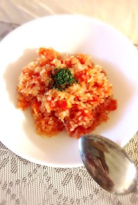 蒟蒻米で簡単♡ダイエットトマトリゾット