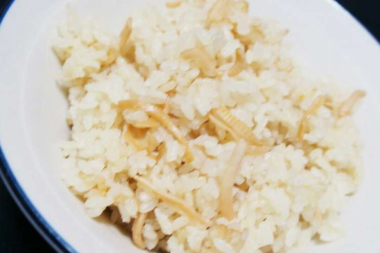 息子宛 簡単イカ炊き込みご飯 レシピ 作り方 By ゆうてんqp クックパッド