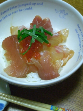 ピンチのときに♪海鮮丼